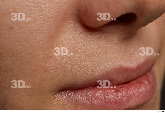 Face Mouth Nose Skin Woman Slim Studio photo references