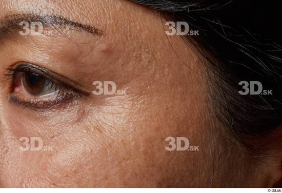 Eye Face Hair Skin Woman Slim Wrinkles Studio photo references