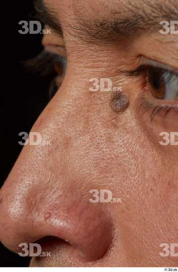 Face Nose Skin Man Slim Wrinkles Studio photo references