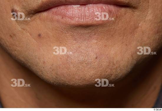 Face Mouth Skin Man Slim Studio photo references