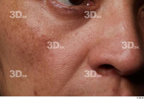 Face Nose Cheek Skin Woman Slim Studio photo references