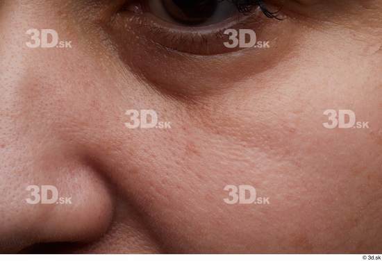 Face Nose Cheek Skin Woman Chubby Studio photo references