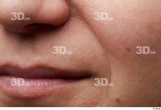 Face Mouth Nose Cheek Skin Woman Chubby Studio photo references