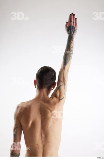 Man White Underweight Male Studio Poses