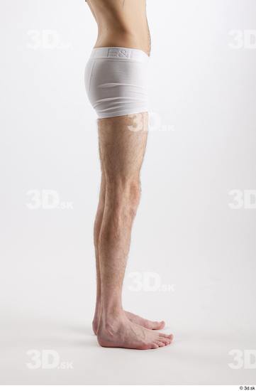 Man White Underweight Male Studio Poses