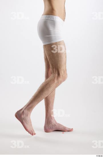 Man White Underweight Male Studio Poses