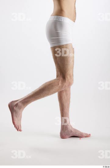 Man White Underweight Male Studio Poses