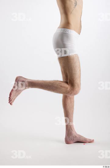 Man White Underweight Male Studio Poses