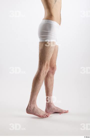 Man White Underweight Male Studio Poses