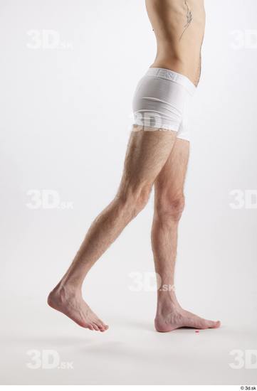 Man White Underweight Male Studio Poses