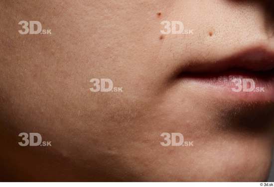 Face Mouth Cheek Skin Woman Slim Studio photo references