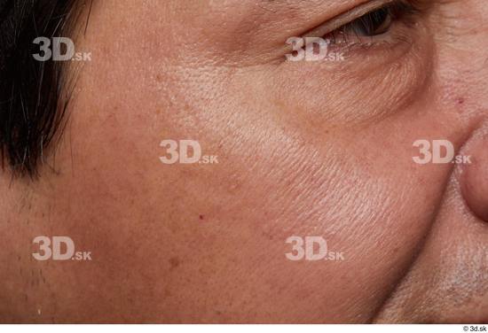 Eye Face Cheek Hair Skin Man Slim Wrinkles Studio photo references