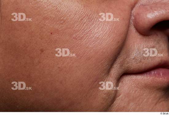 Face Nose Cheek Skin Man Slim Wrinkles Studio photo references