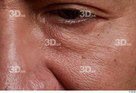 Eye Face Nose Cheek Skin Man Slim Wrinkles Studio photo references