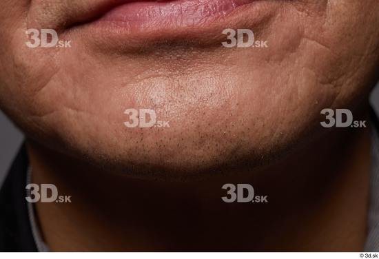 Face Mouth Skin Man Slim Wrinkles Studio photo references