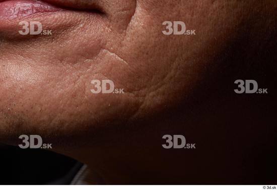 Face Mouth Skin Man Slim Wrinkles Studio photo references