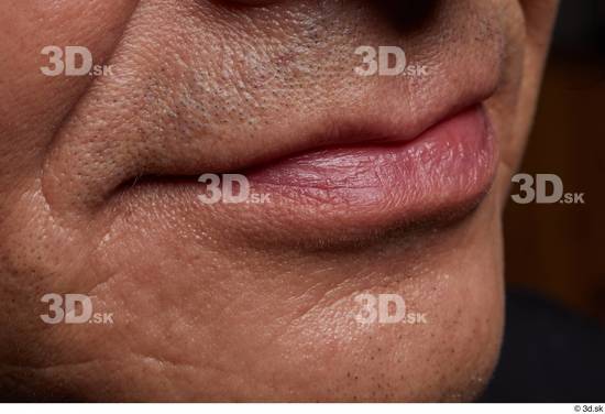 Face Mouth Skin Man Slim Wrinkles Studio photo references