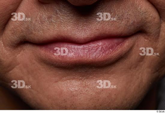 Face Mouth Skin Man Slim Wrinkles Studio photo references