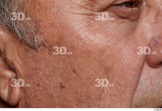 Face Cheek Hair Skin Man Wrinkles Studio photo references