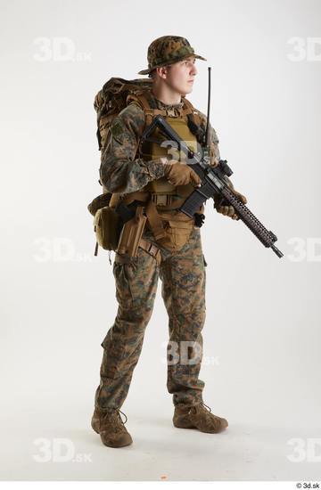  Casey Schneider Paratrooper Pose 2 holding gun standing whole body 0008.jpg