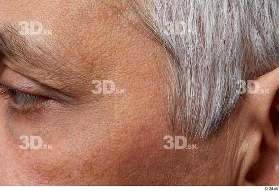 Eye Face Cheek Ear Hair Skin Man Slim Wrinkles Studio photo references