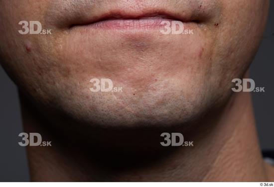 Face Mouth Skin Man Slim Studio photo references