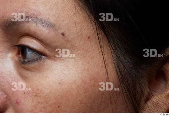 Eye Face Cheek Hair Skin Woman Chubby Wrinkles Studio photo references