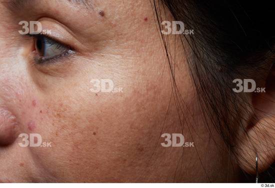 Eye Face Cheek Hair Skin Woman Chubby Wrinkles Studio photo references