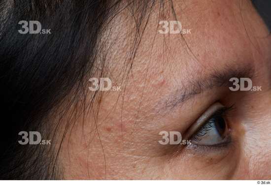 Eye Face Hair Skin Woman Chubby Wrinkles Studio photo references