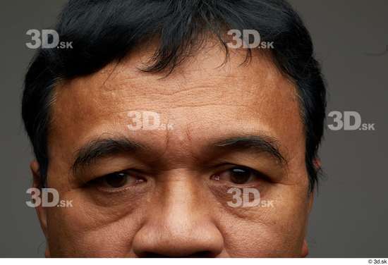 Eye Face Nose Hair Skin Man Black Chubby Wrinkles Studio photo references