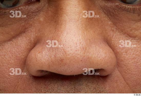 Face Nose Cheek Skin Man Black Chubby Wrinkles Studio photo references