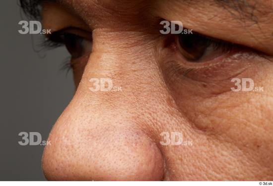 Eye Face Nose Skin Man Black Chubby Wrinkles Studio photo references