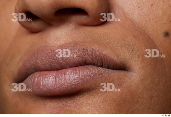 Face Mouth Skin Man Black Slim Wrinkles Studio photo references