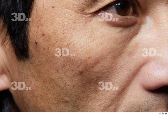 Eye Face Cheek Skin Man Slim Wrinkles Studio photo references