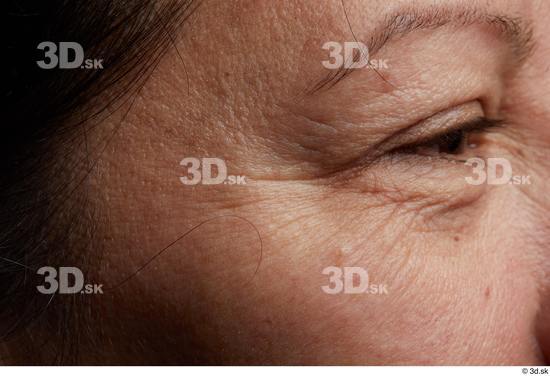 Eye Face Hair Skin Woman Slim Wrinkles Studio photo references