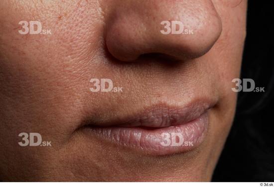 Face Mouth Nose Skin Woman Slim Studio photo references