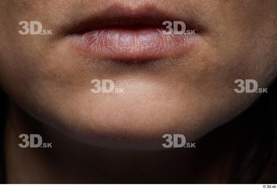 Face Mouth Skin Woman Slim Studio photo references