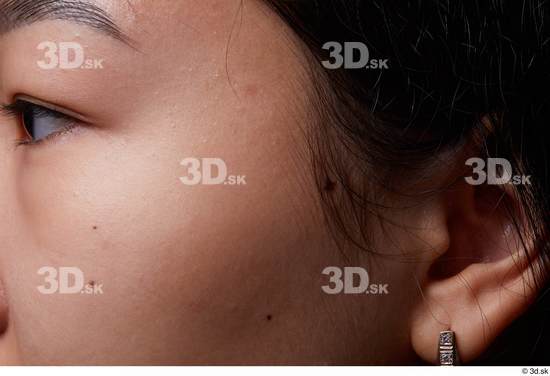 Eye Face Cheek Ear Hair Skin Woman Slim Studio photo references