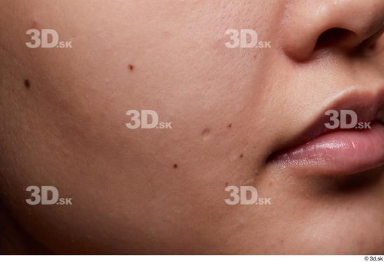 Face Mouth Nose Cheek Skin Woman Slim Studio photo references