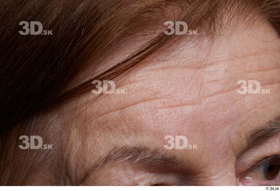 and more Hair Skin Woman Chubby Wrinkles Studio photo references