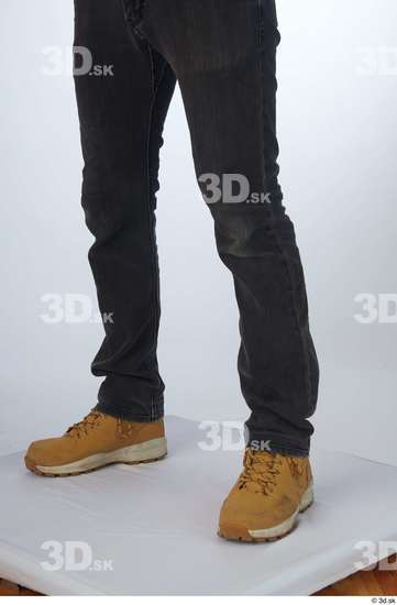 Man White Slim Male Studio Poses