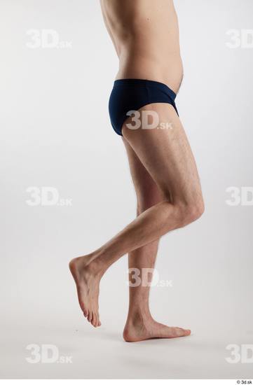 Man White Slim Male Studio Poses