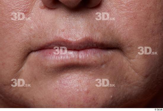 Face Mouth Cheek Skin Woman Chubby Wrinkles Studio photo references