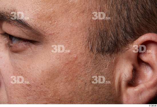 Eye Face Cheek Ear Hair Skin Man Chubby Wrinkles Studio photo references