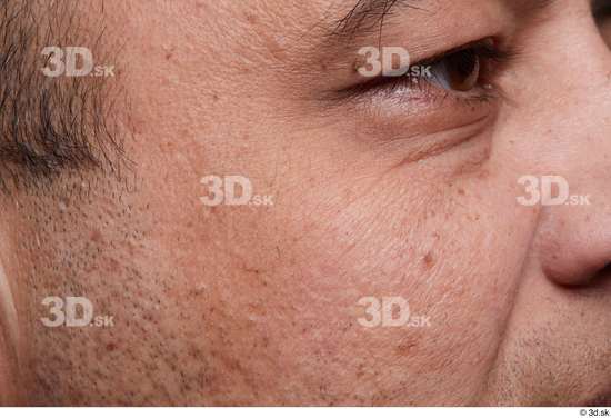 Eye Face Cheek Hair Skin Man Chubby Wrinkles Studio photo references