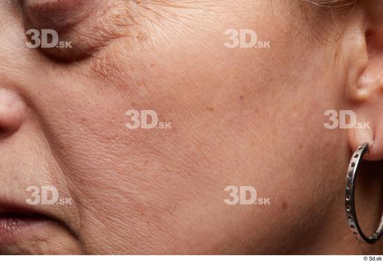 Face Mouth Cheek Skin Woman Slim Wrinkles Studio photo references