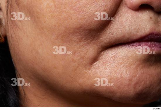 Face Mouth Cheek Skin Woman Asian Chubby Studio photo references