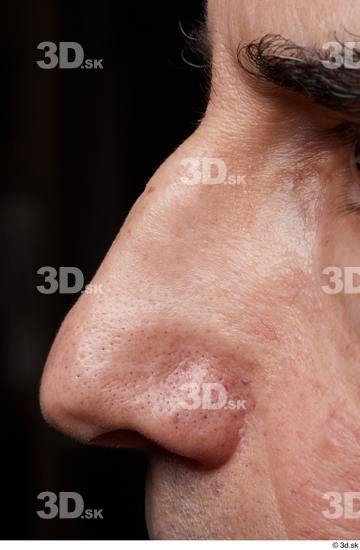 Face Nose Skin Man Slim Wrinkles Studio photo references