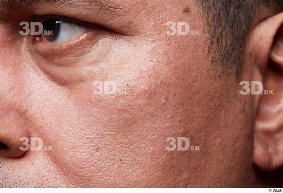 Eye Face Cheek Hair Skin Man Slim Wrinkles Studio photo references