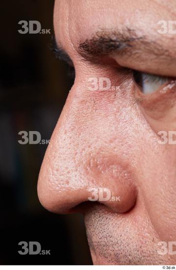 Eye Face Nose Skin Man Slim Wrinkles Studio photo references